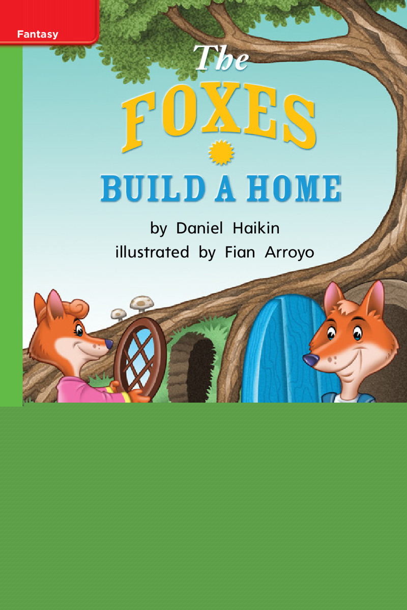 G1 Bey U5W2 The Foxes Build a Home绘本故事第2页