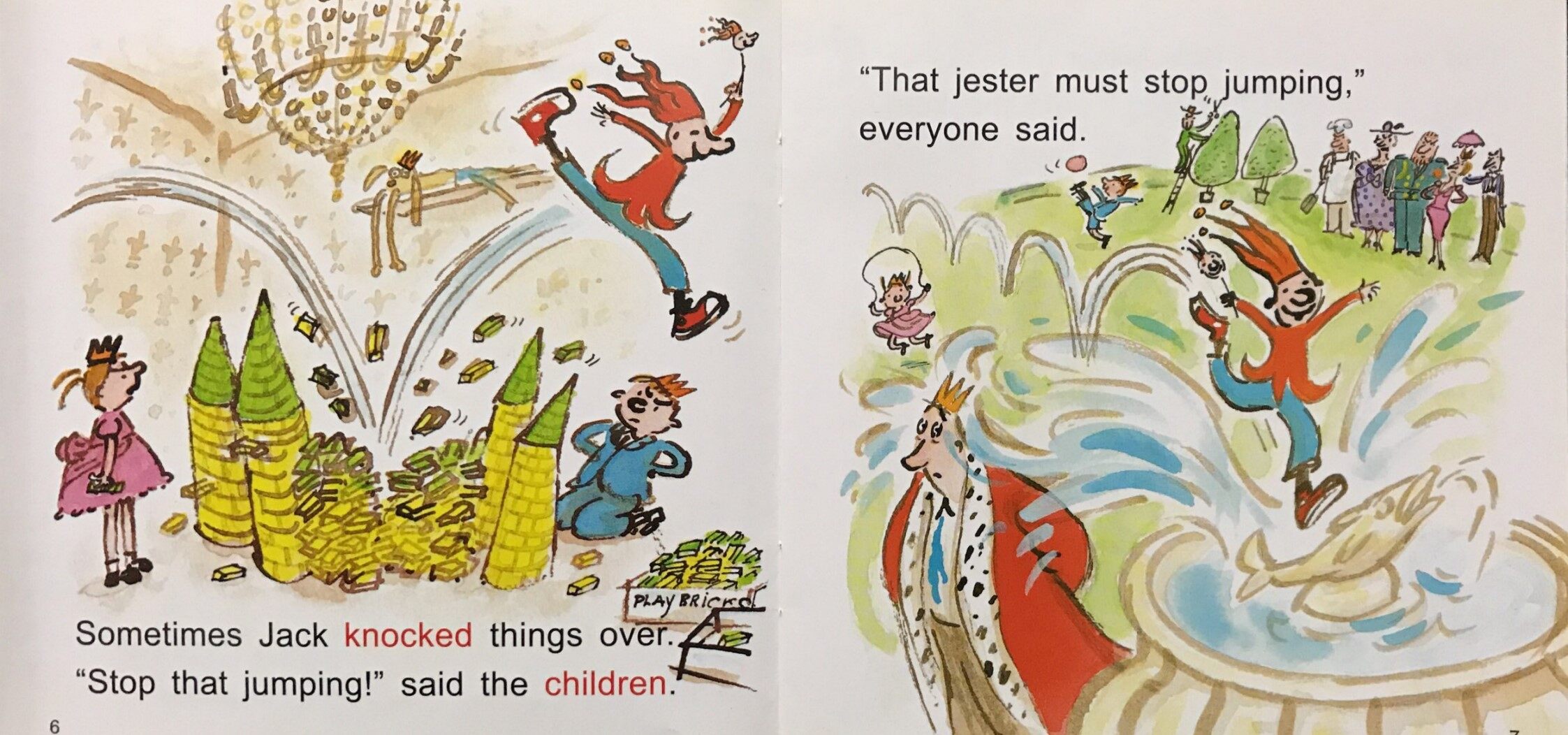 The Jumping Jester绘本故事第5页