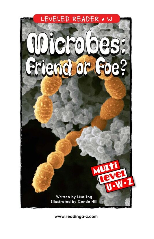 Microbes Friend or Foe绘本故事第2页
