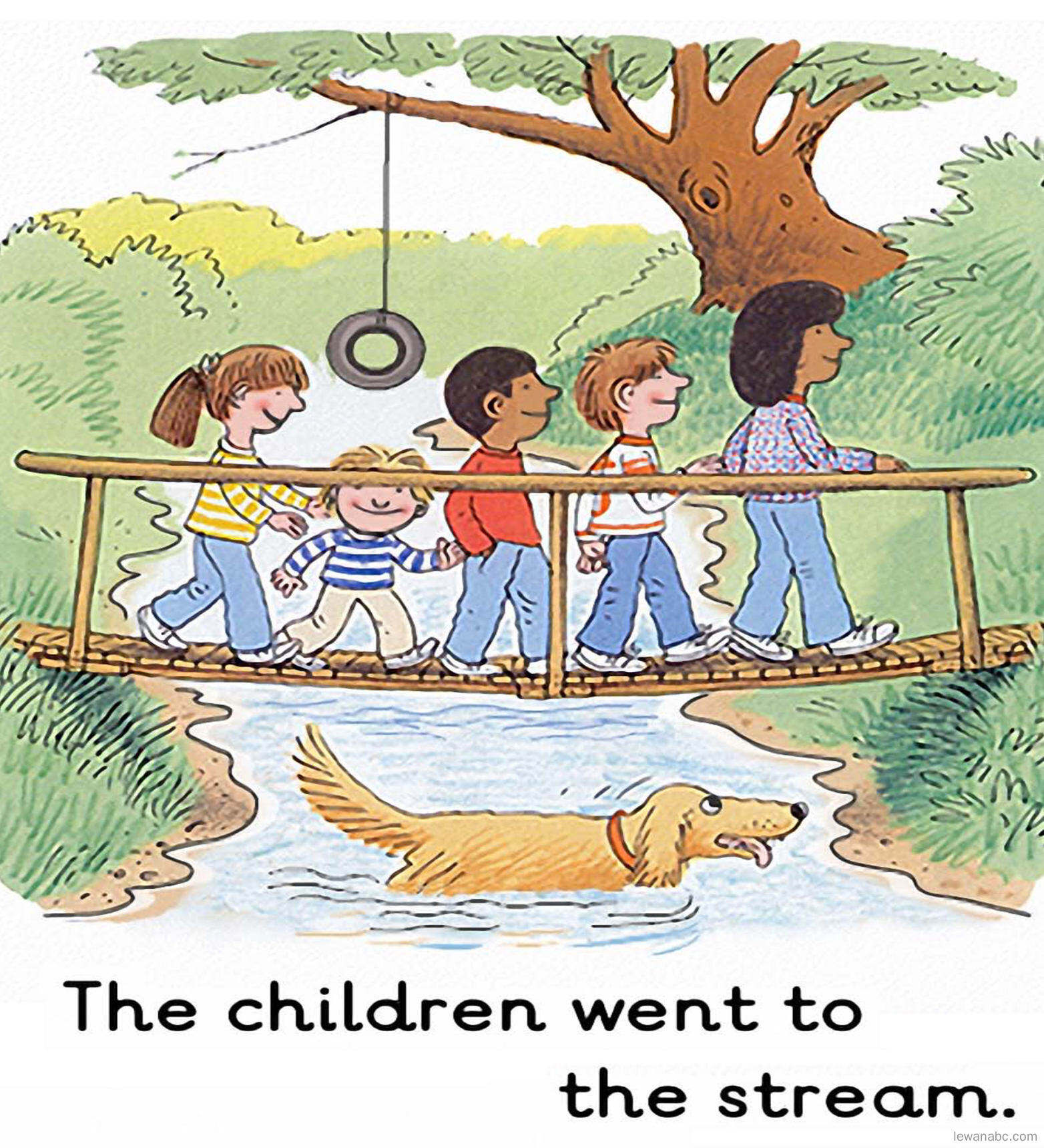 The Rope Swing绘本故事第3页