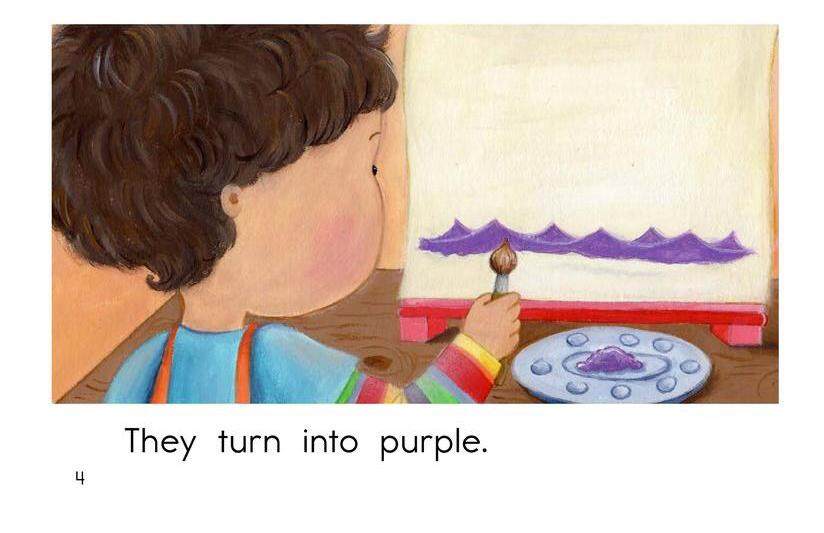 Mixing Colors绘本故事第4页