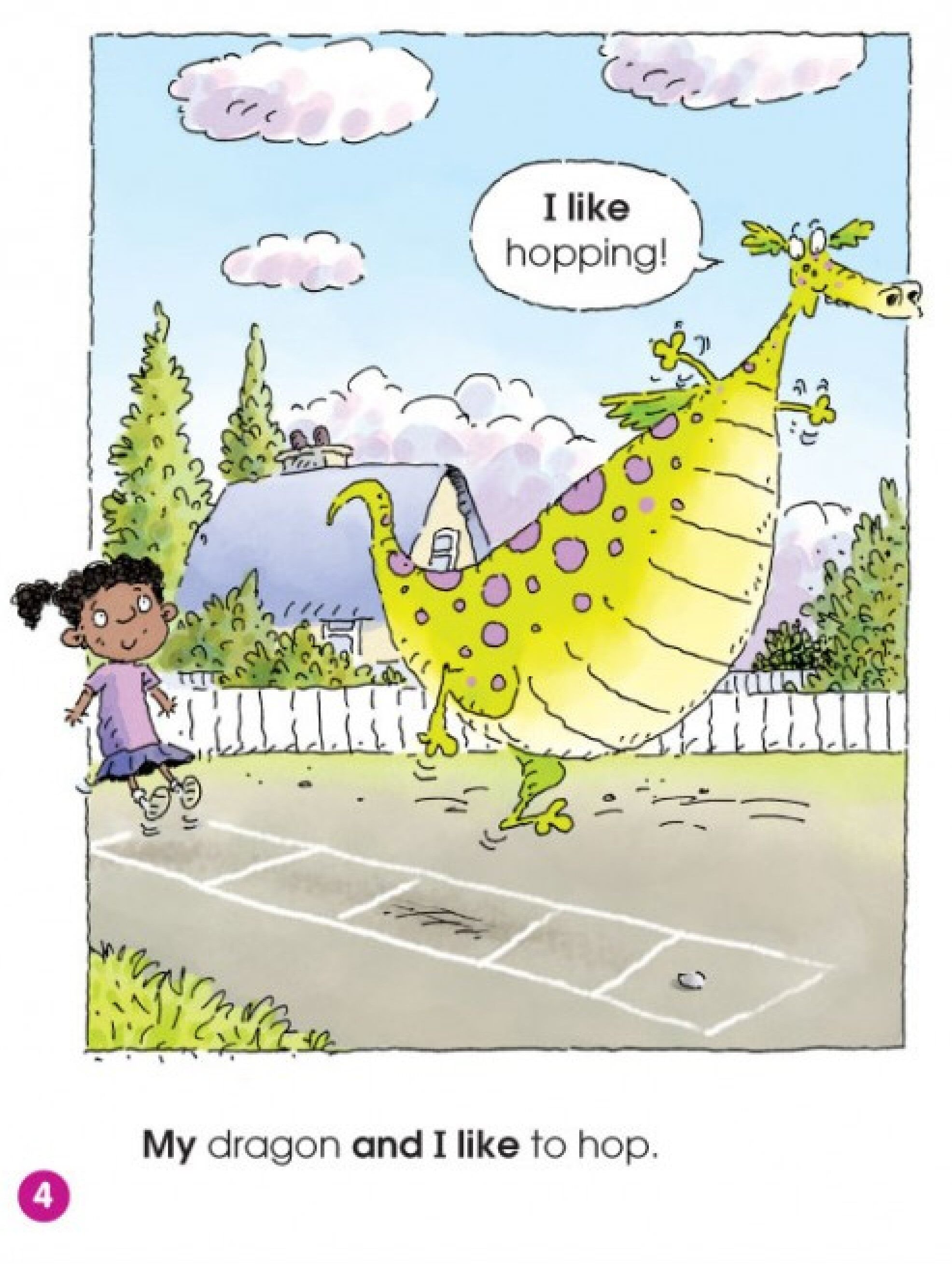 My Dragon and I绘本故事第4页