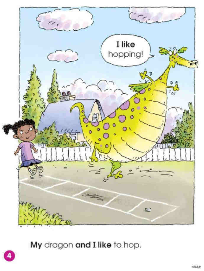 My Dragon and I绘本故事第4页