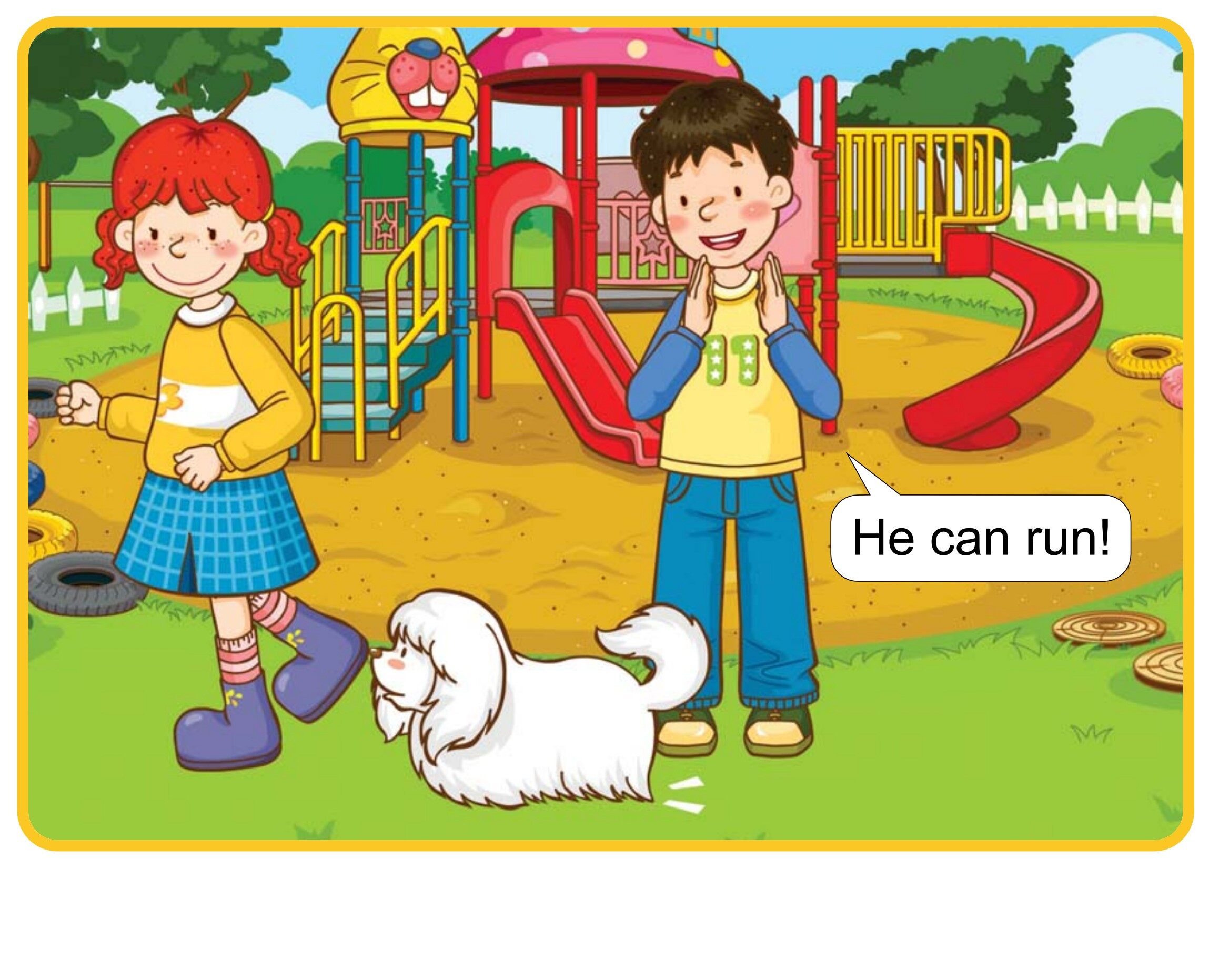 I Can Catch绘本故事第5页