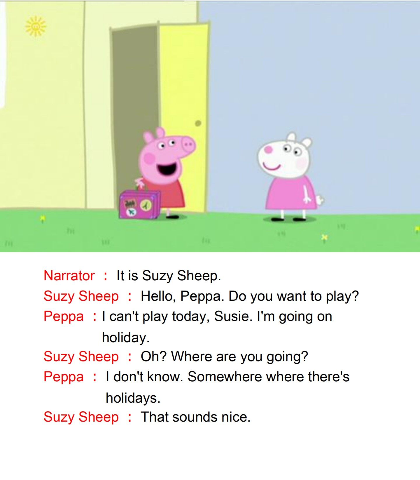 Flying on Holiday绘本故事第5页