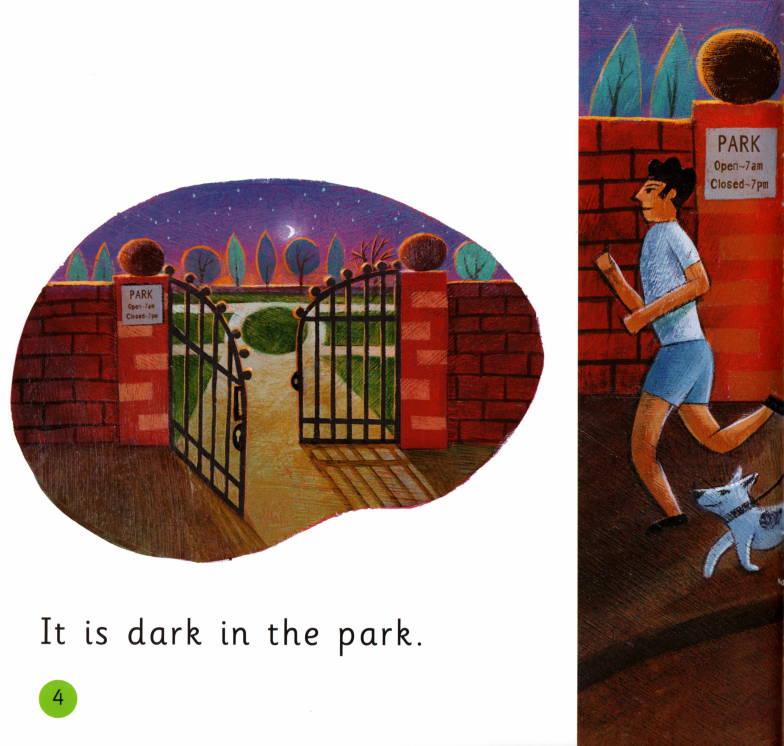 In the Dark绘本故事第4页