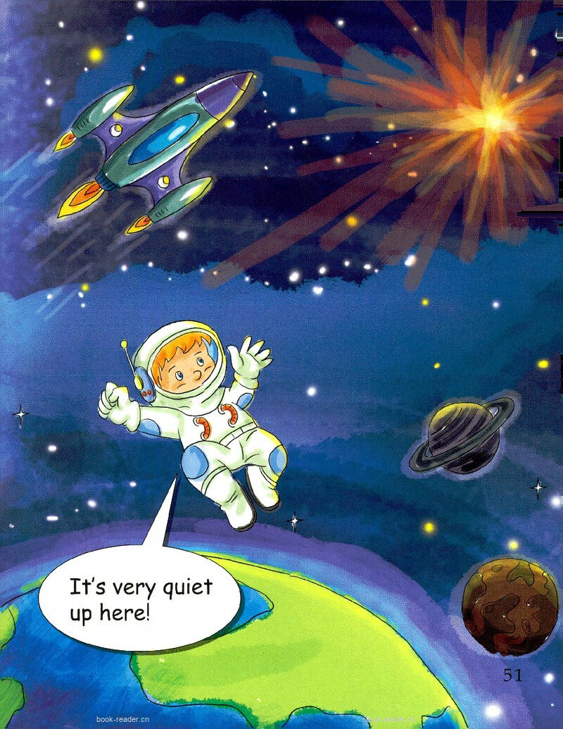 Outer Space绘本故事第3页