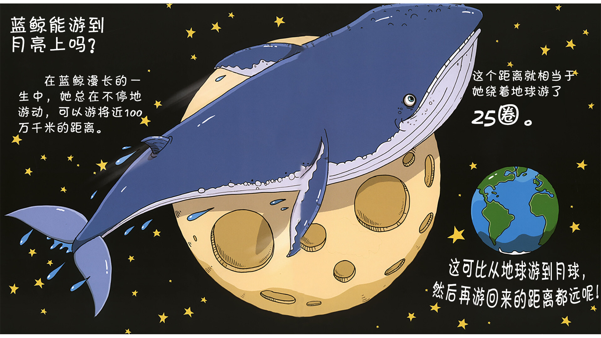 鲸鱼能游到月亮上吗？绘本故事第5页