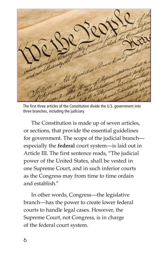 The Judicial Branch绘本故事第5页