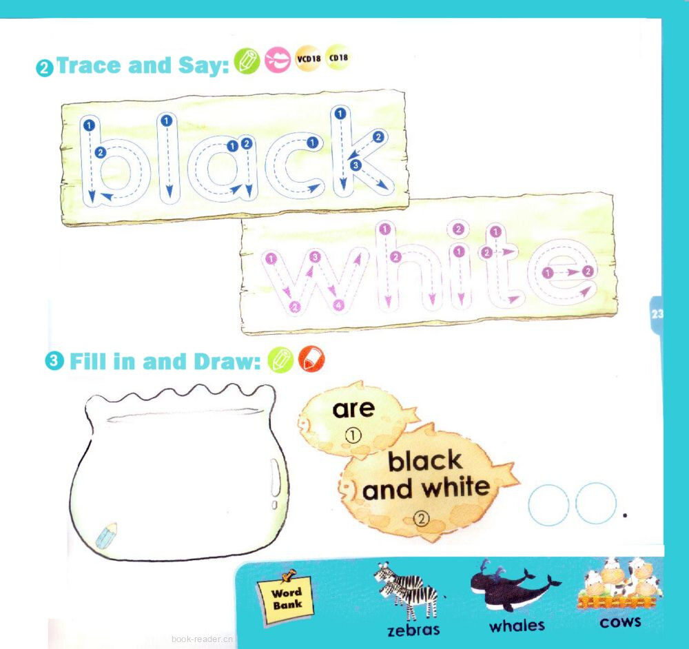 8 Black and White绘本故事第3页