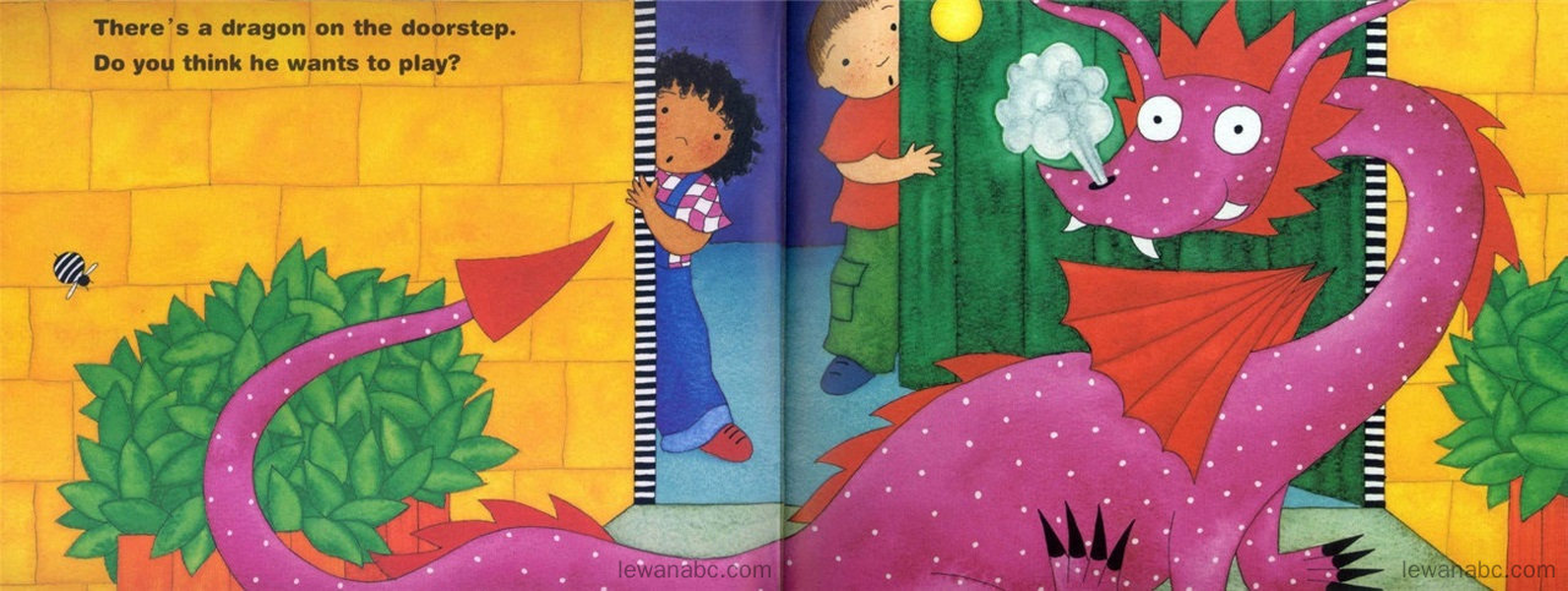 (33周)A Dragon on the Doorstep绘本故事第3页