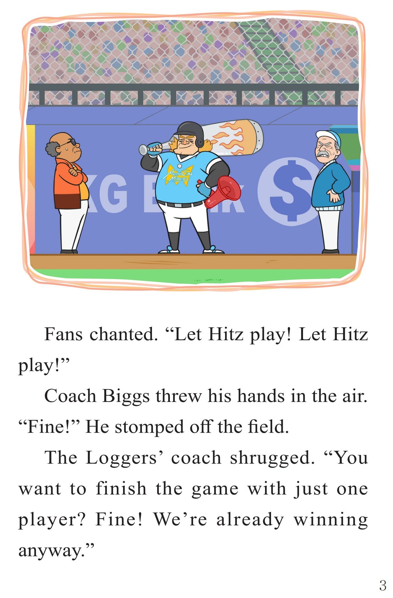 A Bad Sport绘本故事第5页