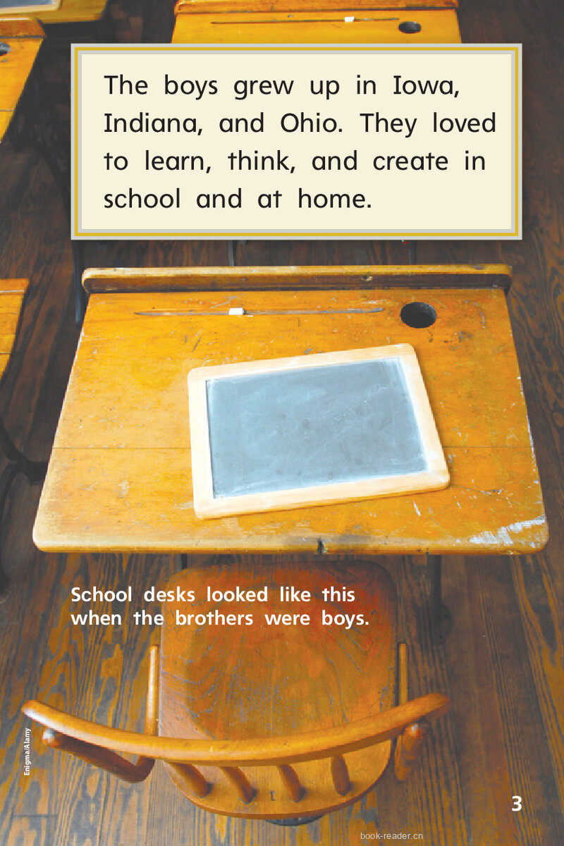 G1 On U5W3 The Wright Brothers绘本故事第5页