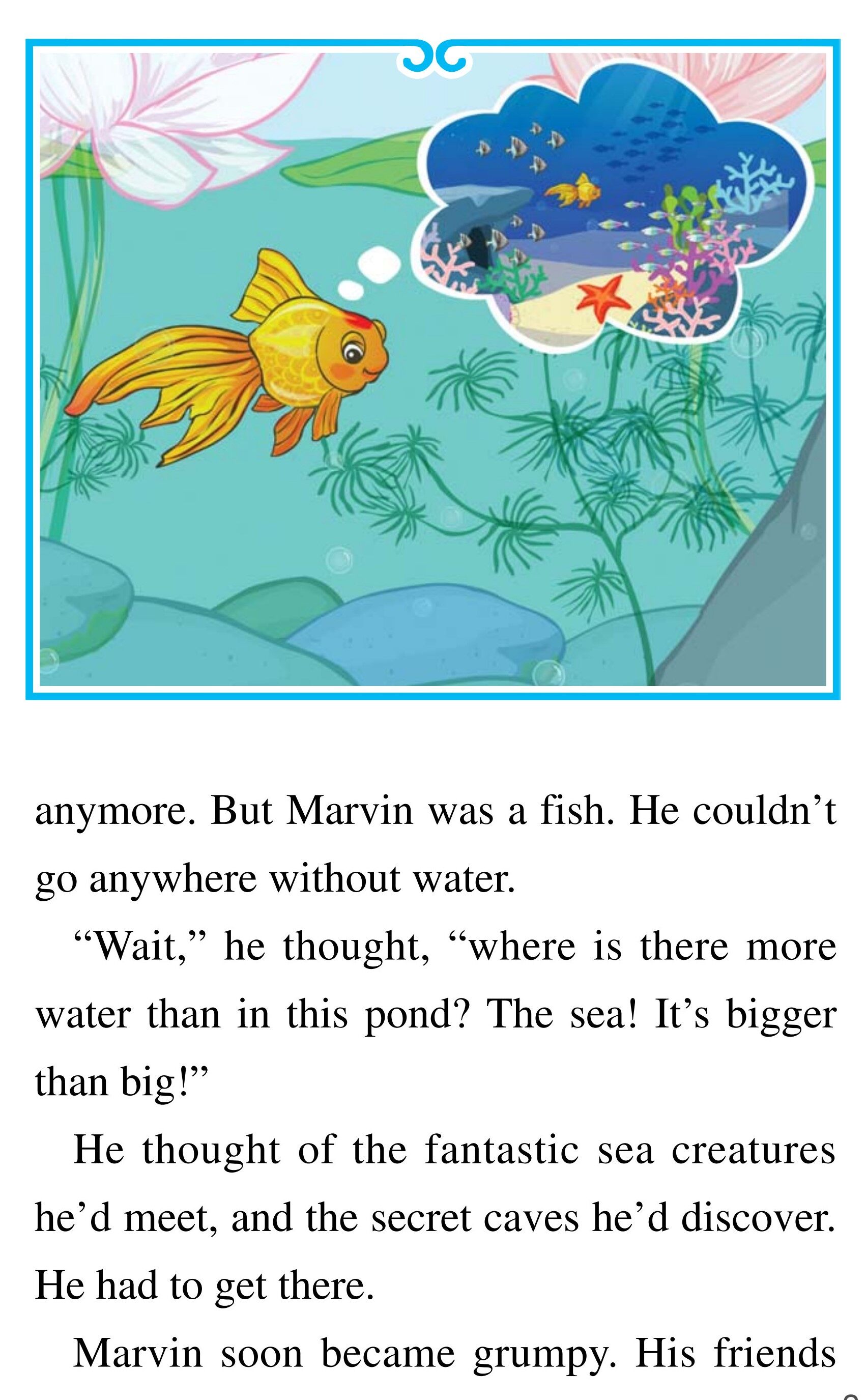 Marvin in the Deep Blue Sea绘本故事第5页