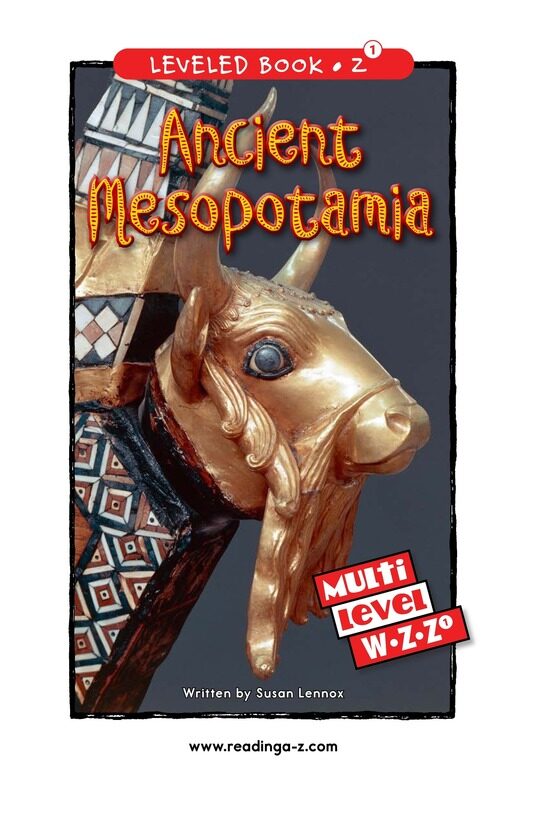Ancient Mesopotamia绘本故事第2页