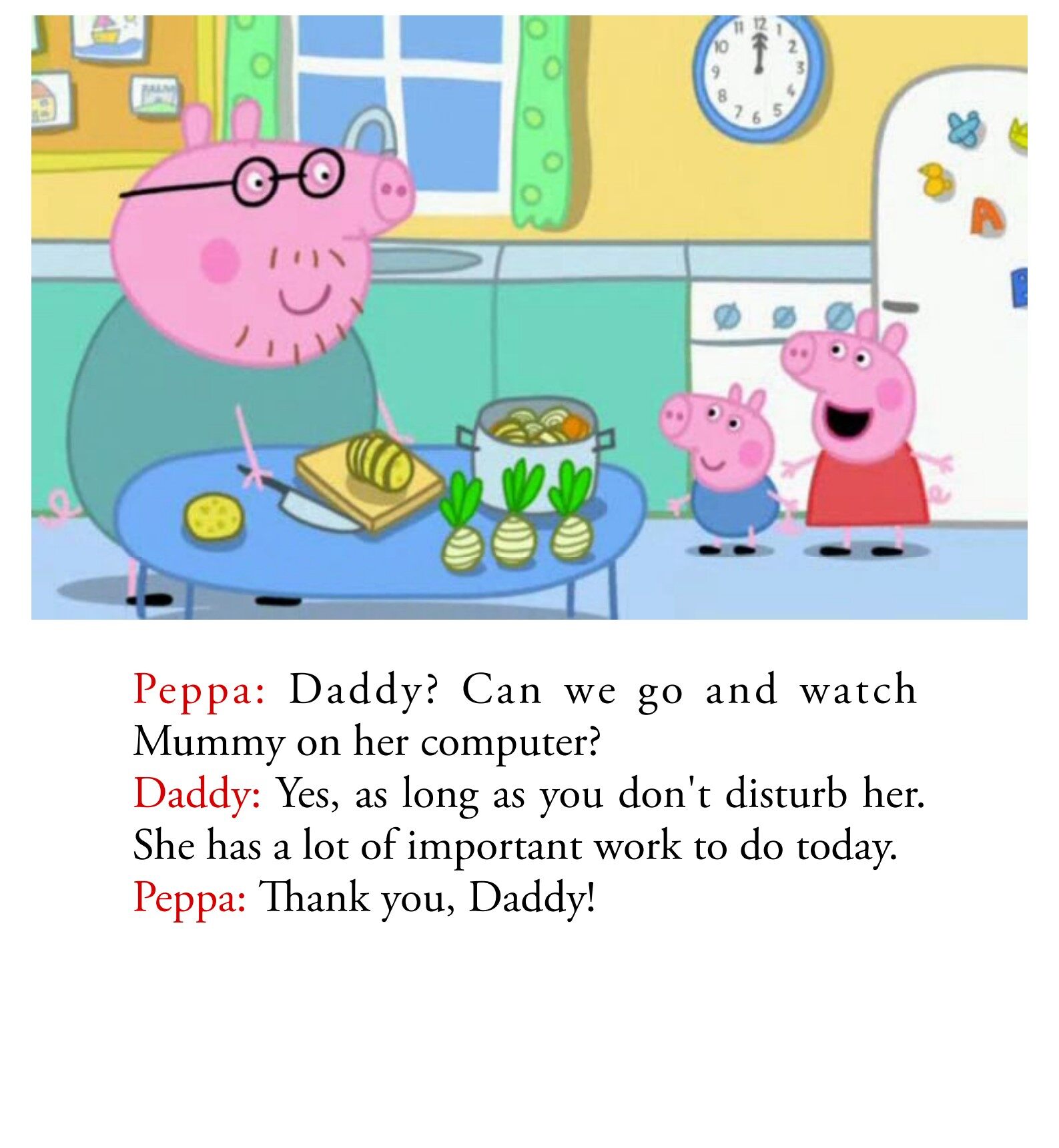 Mummy Pig at work绘本故事第4页