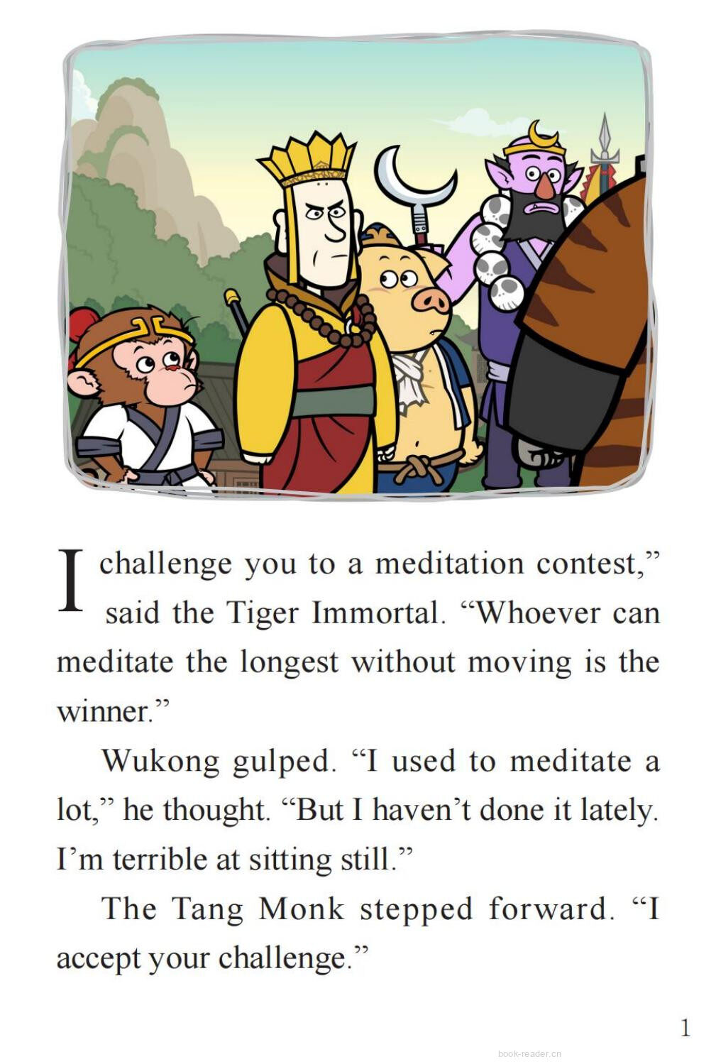 The Meditation Contest绘本故事第3页
