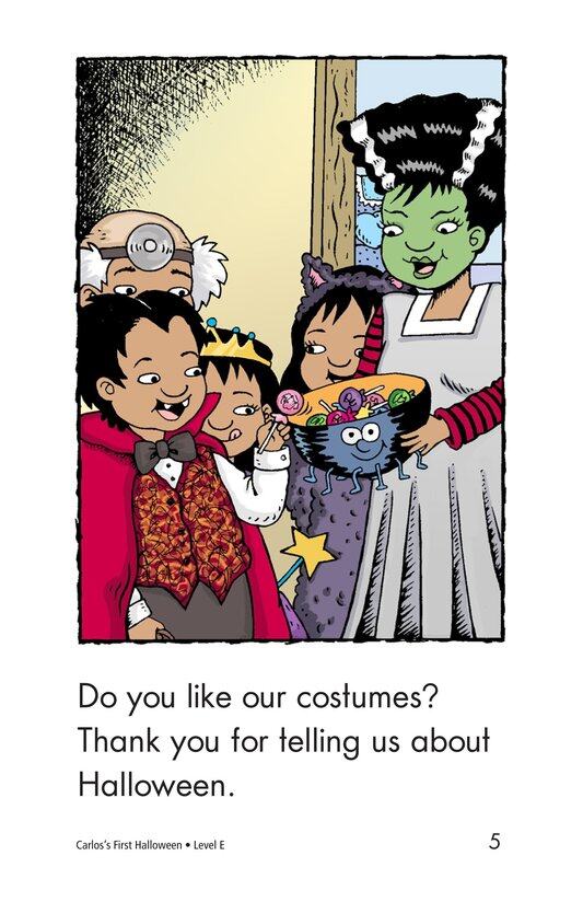 Carlos's First Halloween绘本故事第5页