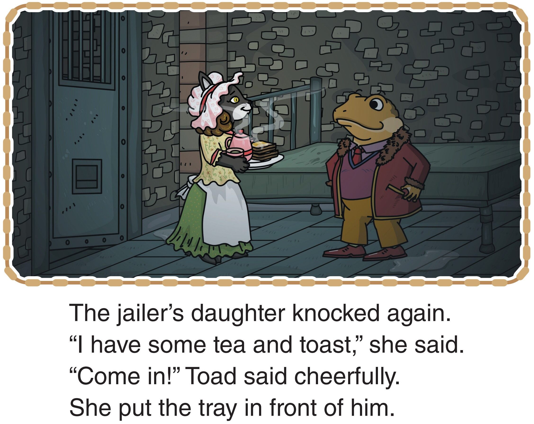 A New Friend绘本故事第5页