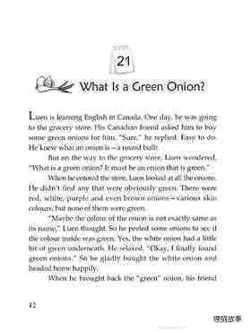 What Is a Green Onion?绘本故事第2页