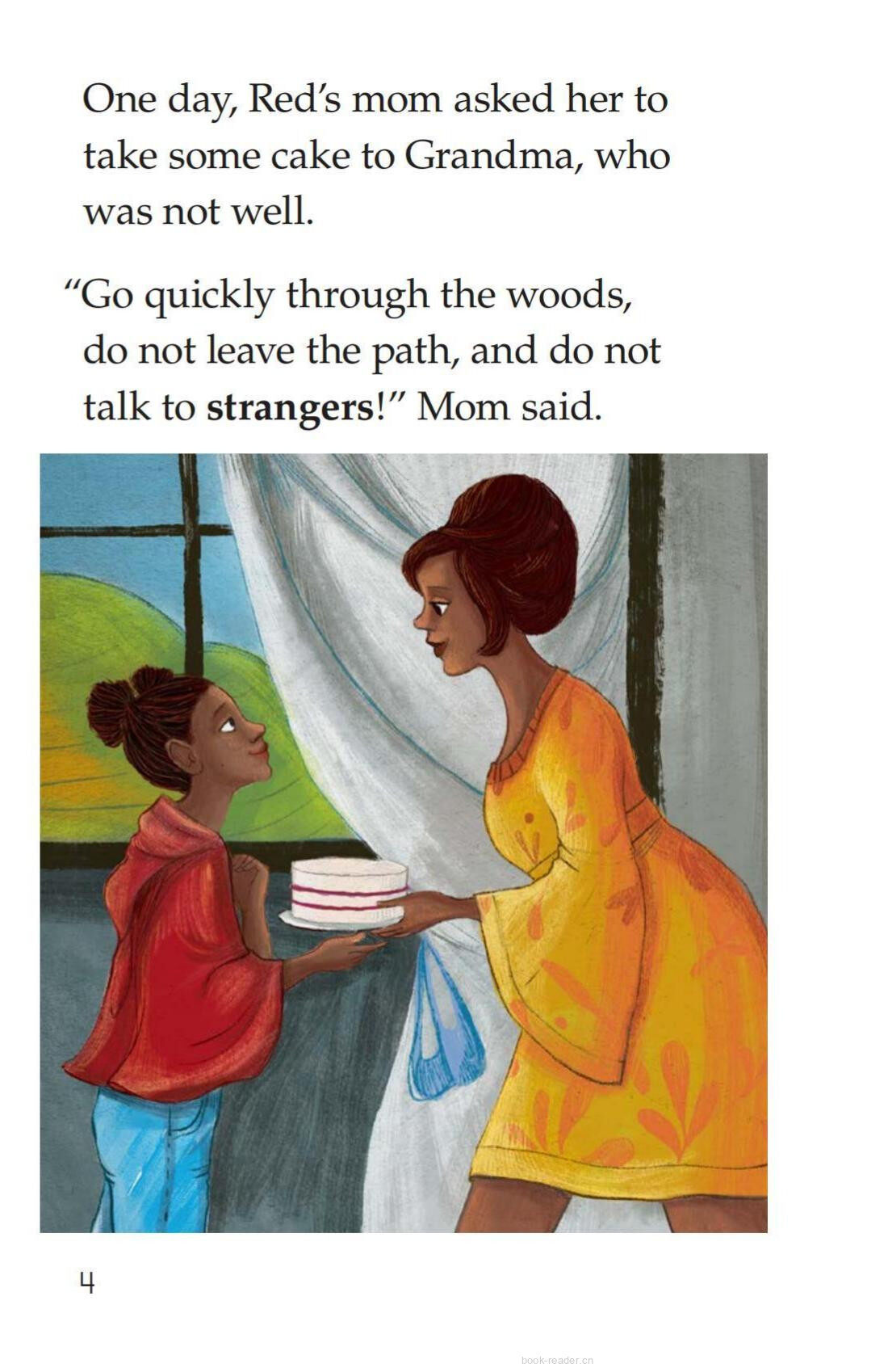 Little Red Riding Hood绘本故事第4页
