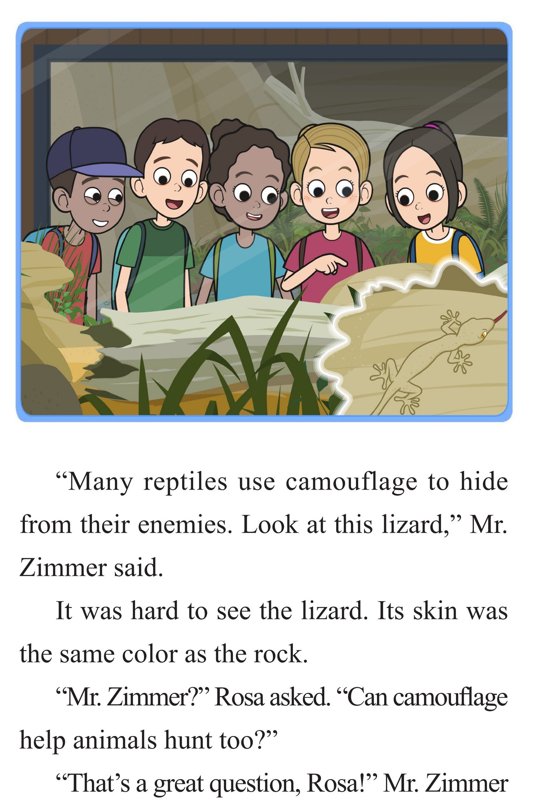 Animal Camouflage绘本故事第4页