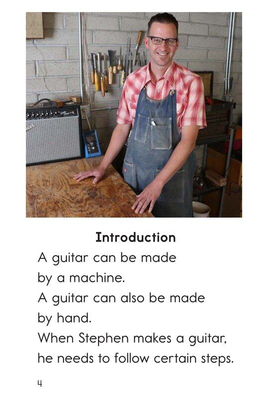 How to Build a Guitar绘本故事第3页