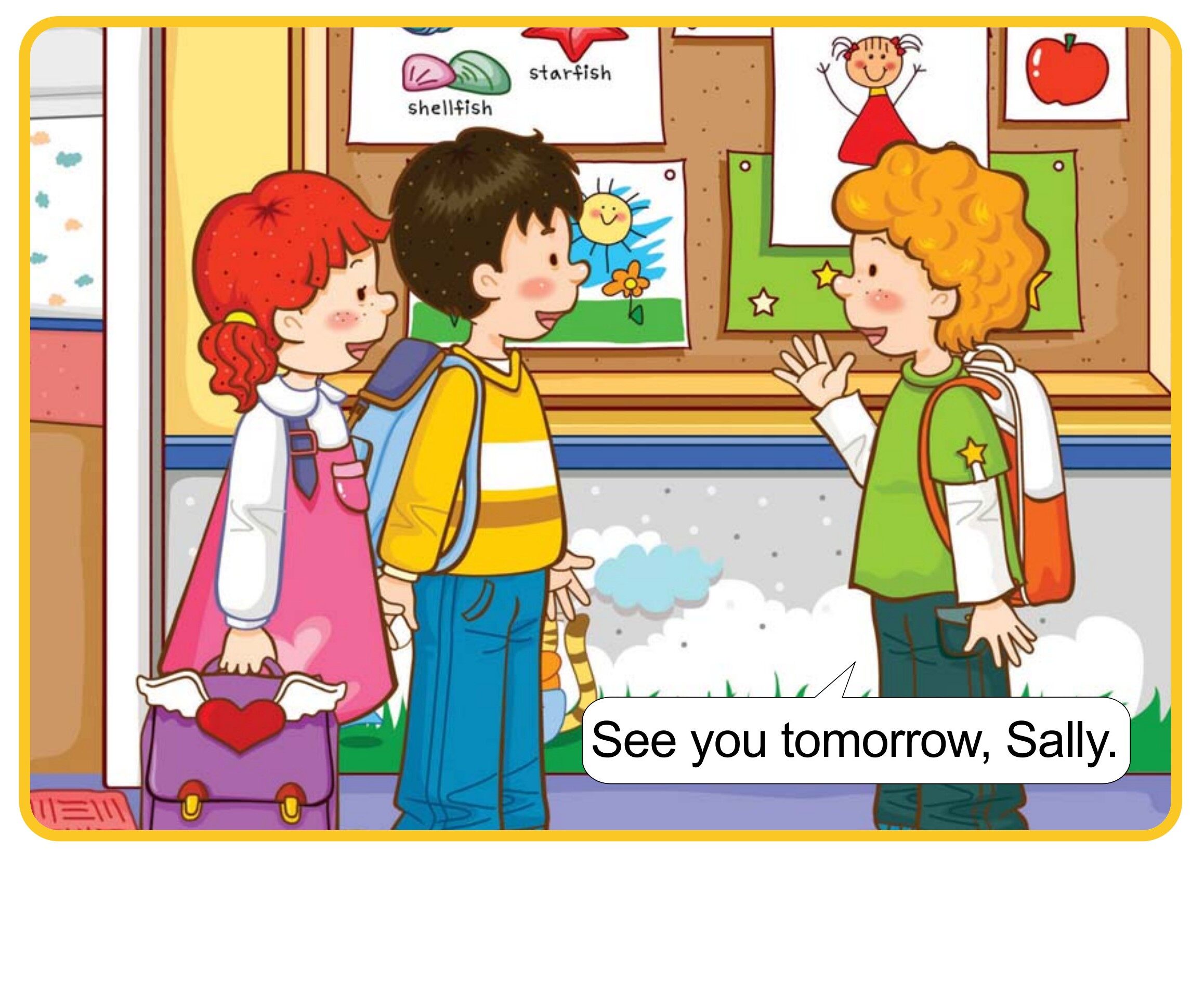 Good-bye!绘本故事第5页