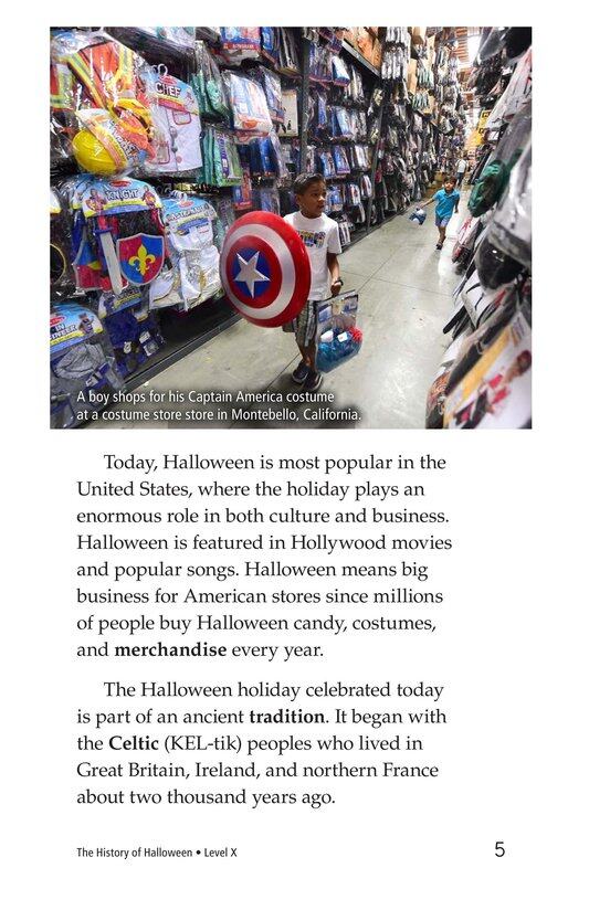 The History of Halloween绘本故事第4页