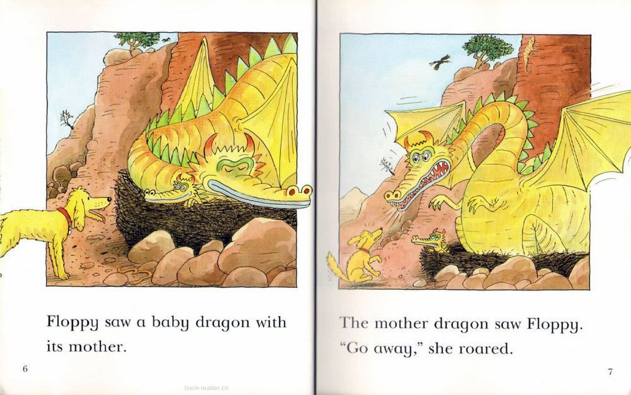 3C Dragon Danger绘本故事第4页