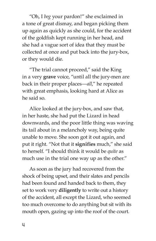 Alice's Adventures in Wonderland (Part 10)绘本故事第4页