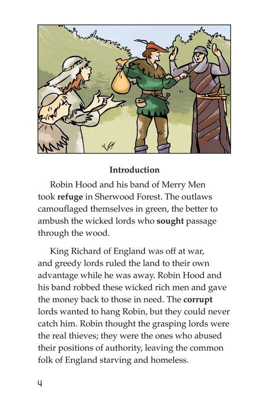 Robin Hood and the King绘本故事第3页