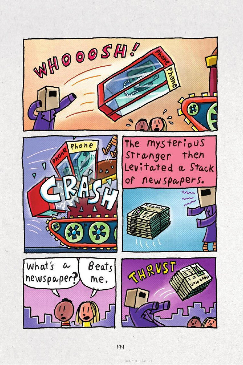 9 The Mysterious Stranger Returns绘本故事第5页