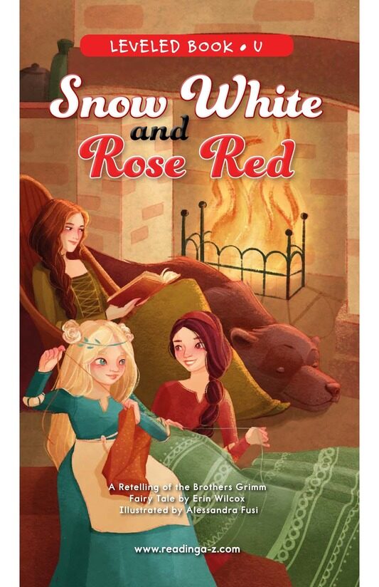 Snow White and Rose Red绘本故事第2页