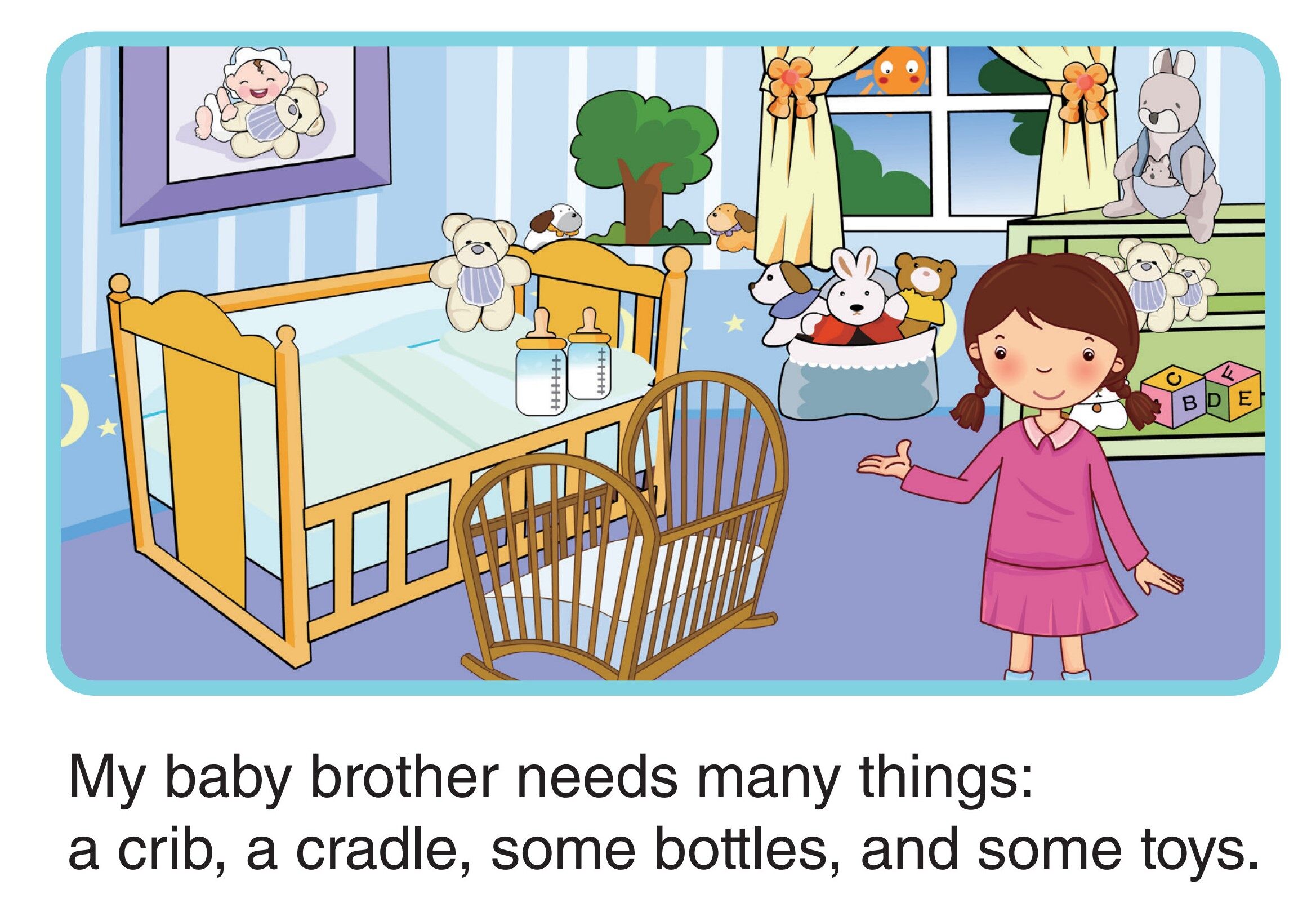My Baby Brother绘本故事第3页