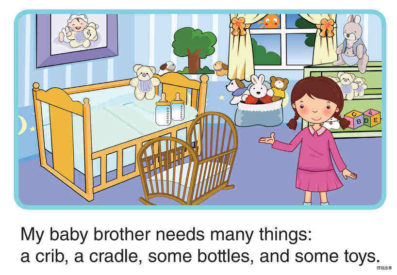 My Baby Brother绘本故事第3页