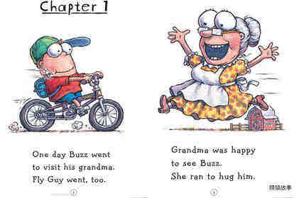 There Was An Old Lady Who Swallowed FLY GUY绘本故事第4页