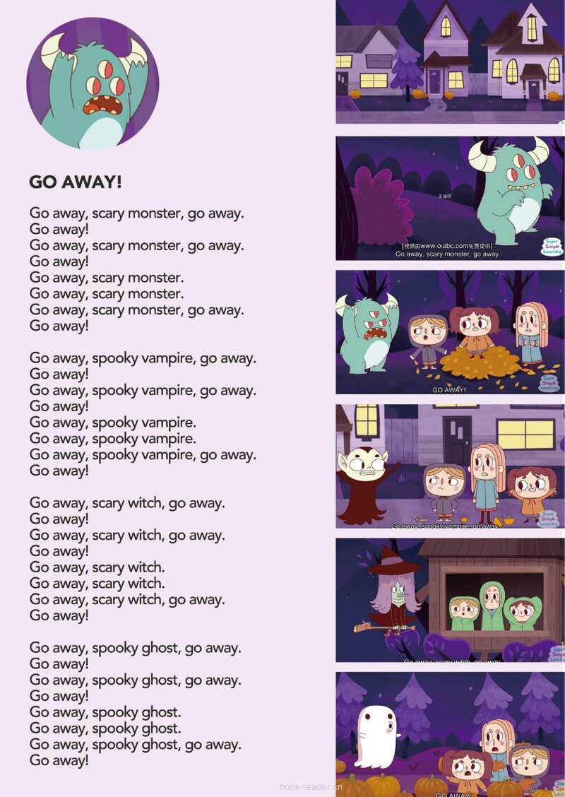 Go Away绘本故事第2页