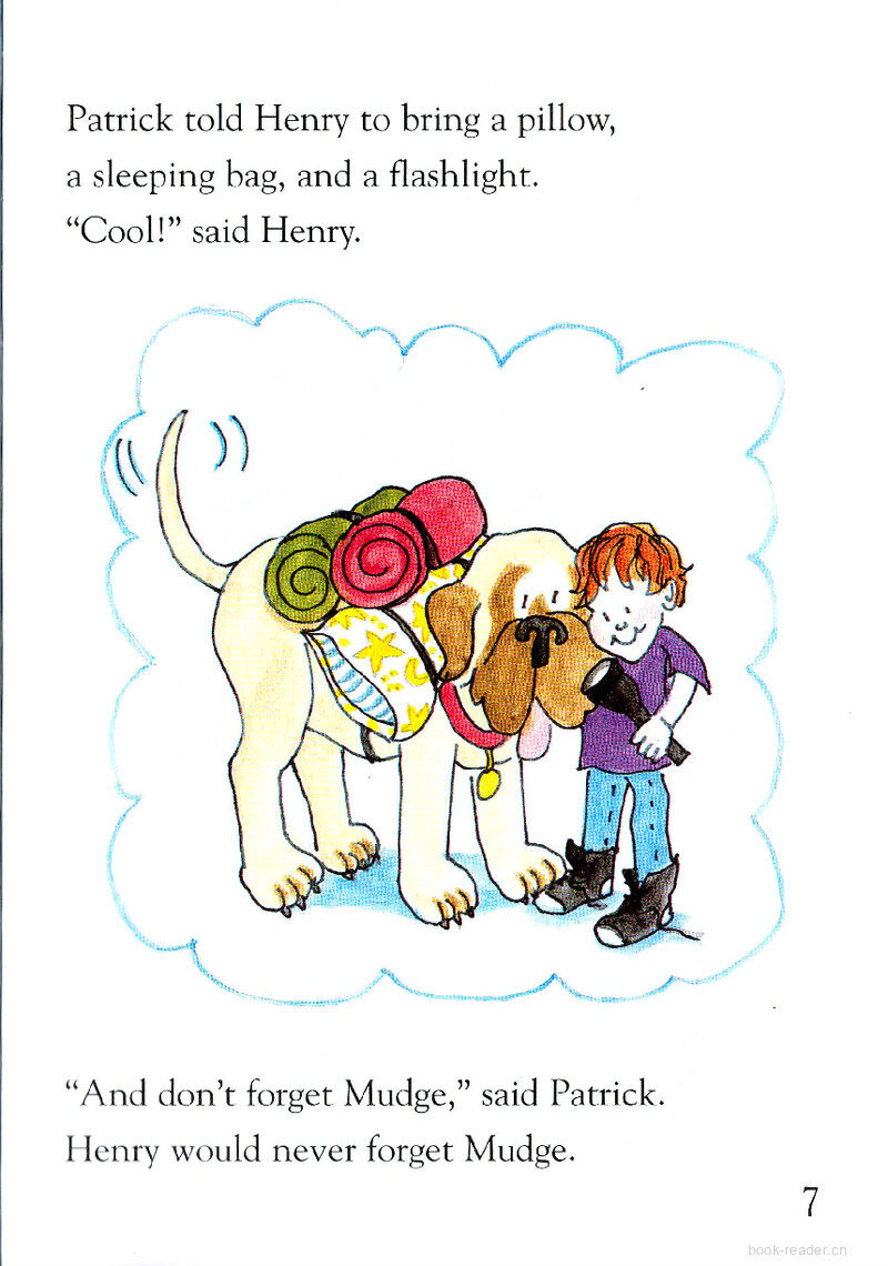 Henry and Mudge and the Big Sleepover绘本故事第5页