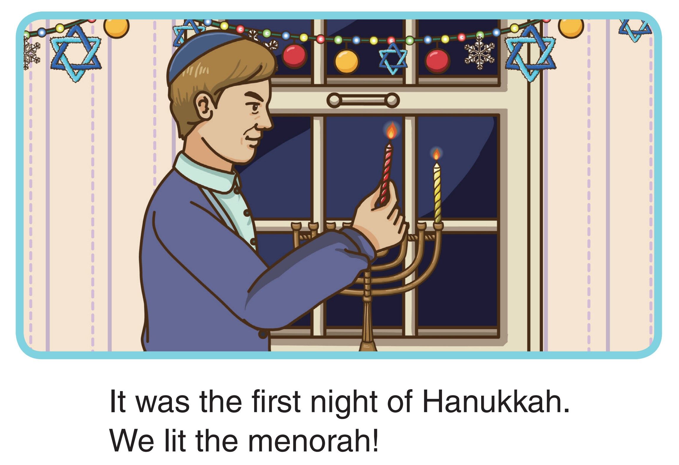 The Nights of Hanukkah绘本故事第2页