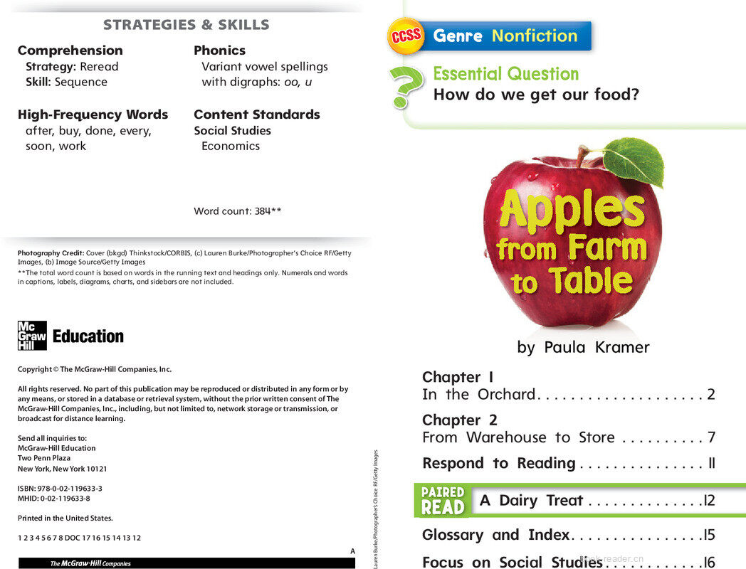 G1 Bey U3W5 Apples from Farm to Table绘本故事第3页