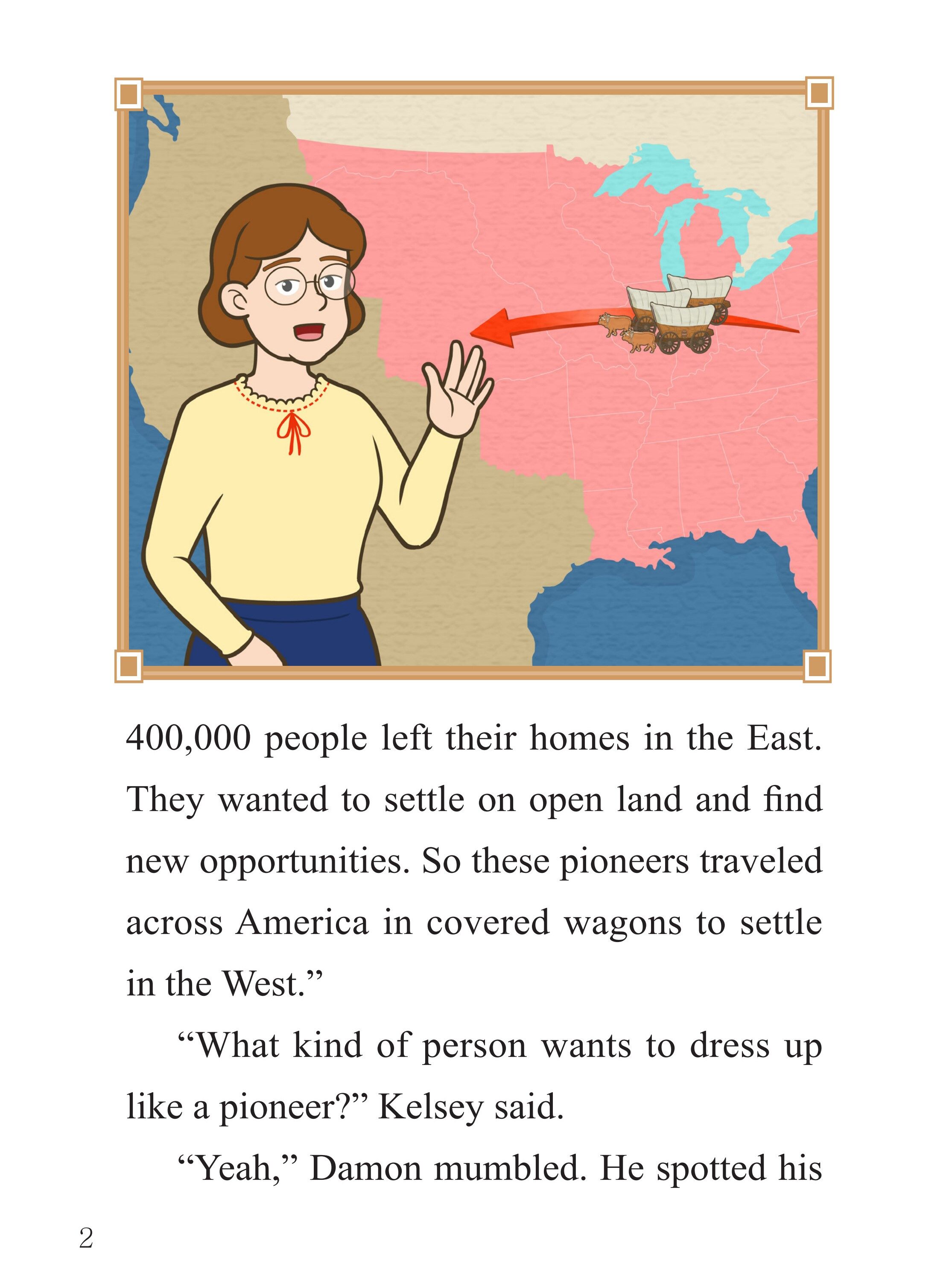 Pioneer Days绘本故事第3页