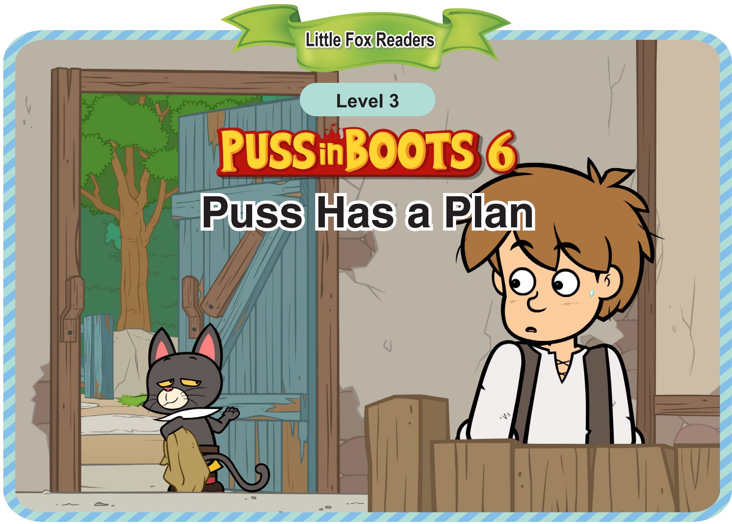 Puss Has a Plan绘本故事第2页