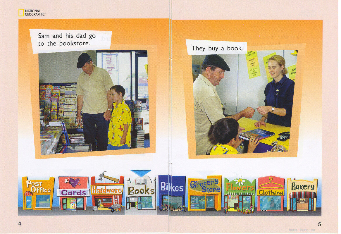 Shopping With Dad绘本故事第4页