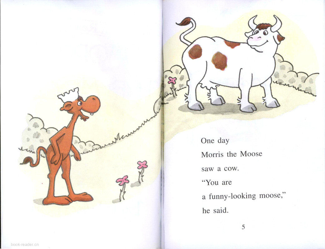 Morris the moose绘本故事第3页