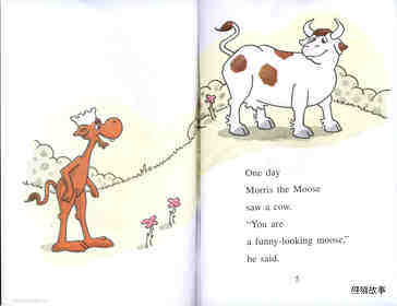 Morris the moose绘本故事第3页