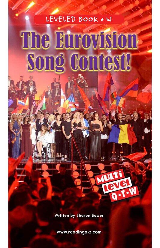 The Eurovision Song Contest!绘本故事第2页