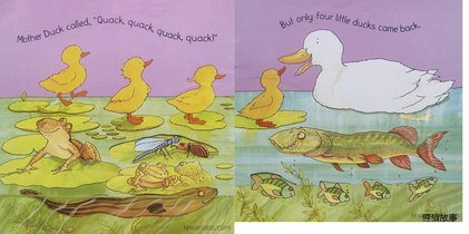 (9周)Five Little Ducks绘本故事第4页