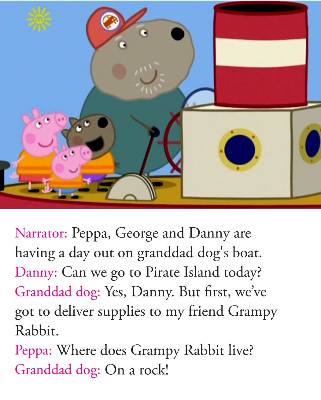 Grampy Rabbit's Lighthouse绘本故事第3页