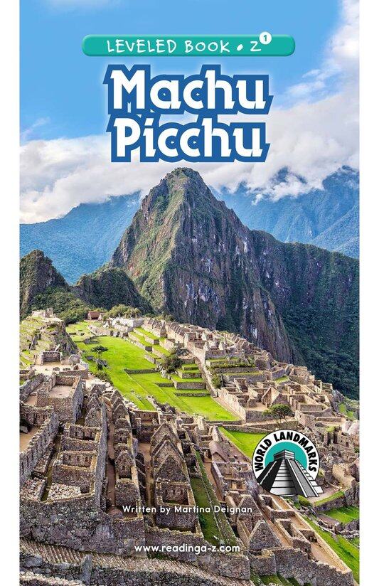 Machu Picchu绘本故事第2页